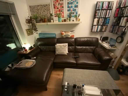 Photo of free Large corner sofa chaise lounge (Southwark SE17) #1