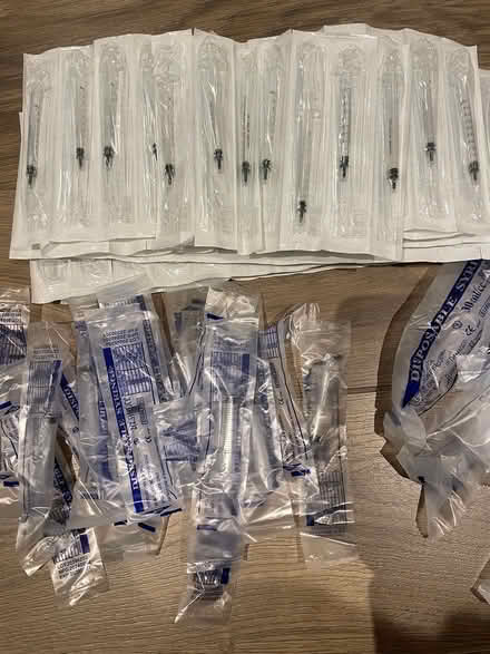 Photo of free Syringes (no needles) (Cuffley) #1
