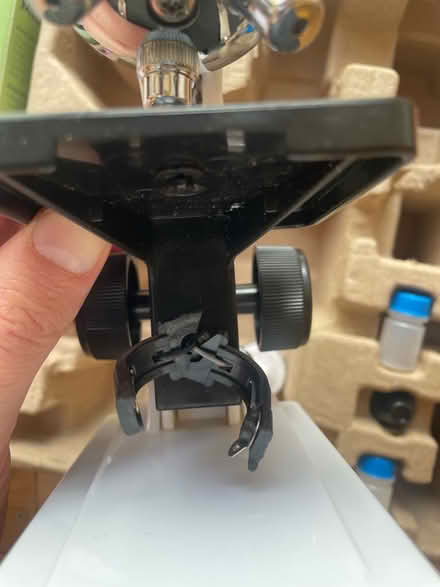 Photo of free Microscope kit - broken clip (Greystones S11) #2