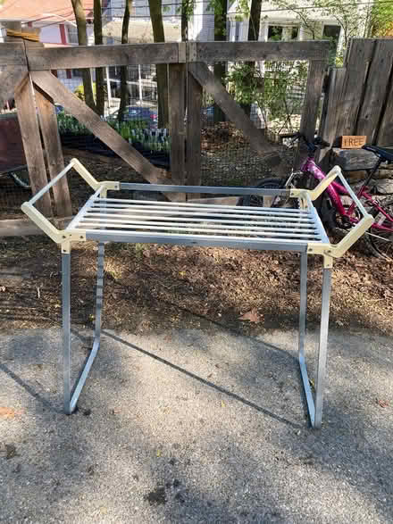 Photo of free Foldable OXO laundry rack (Hastings on Hudson) #1