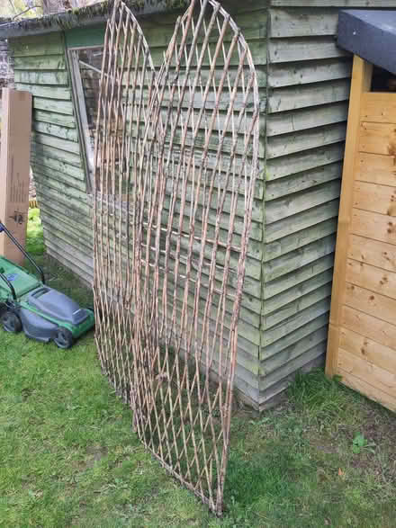 Photo of free Natural wood outdoor trellis x 2 (Twickenham TW1) #1