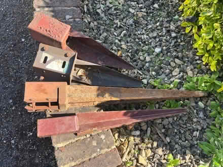 Photo of free Metal stakes for fence posts (Churchdown GL3) #1