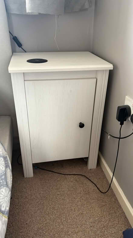 Photo of free Pair of Ikea bedside tables (Burnham SL1) #2