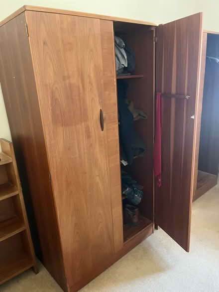 Photo of free Two wooden wardrobes (H P Bulmer HR4) #1