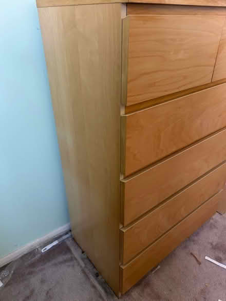 Photo of free IKEA Malmo 6 drawer chest (AL3 near Waitrose) #2