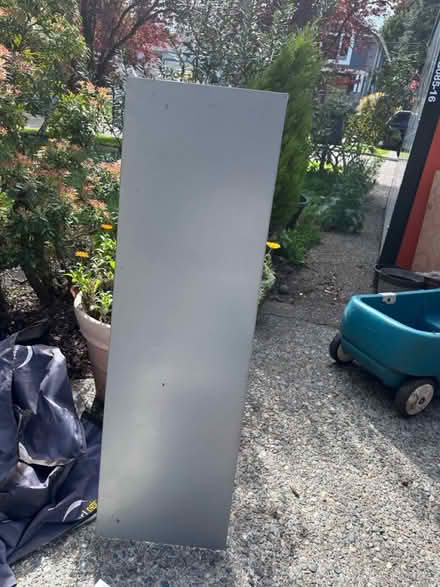 Photo of free Metal shelf. Ikea (NE Seattle) #1