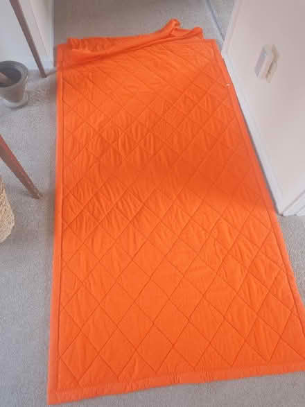 Photo of free Orange lightweight blanket (Putnoe MK41) #1