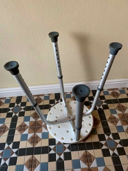 Photo of free shower stool (Lymm WA13) #2