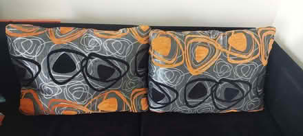 Photo of free 2 big sofa cushions (Brownswood Park N4) #1