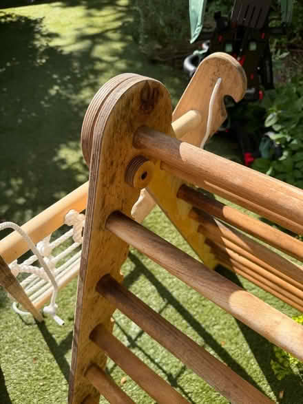 Photo of free 4-in-1 Montessori Climbing Frame Set (Needs cleaning) (Ravenscourt Park W6) #3