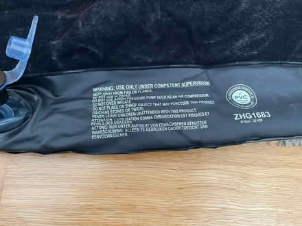 Photo of free higear double inflatable mattress (may have a slow puncture) (Dane Mead RG24) #4