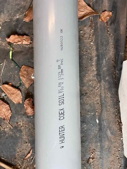 Photo of free 189cm of 110mm soil pipe (Sanderstead hill CR2) #1