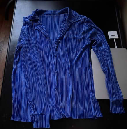 Photo of free Cute blue 2 piece size small (Clason Point Bronx NY) #1