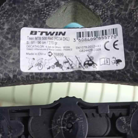 Photo of free Kid/teen Btwin cycle helmet (North City NR3) #2