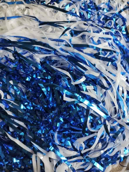 Photo of free Blue and white metallic strips (Crowthorne RG45) #2