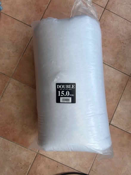 Photo of free Double duvet 15 tog brand new (SS15) #2