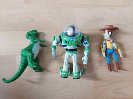 Photo of free 3 x Toy Story Mini Figures (Morley Green SK9) #1