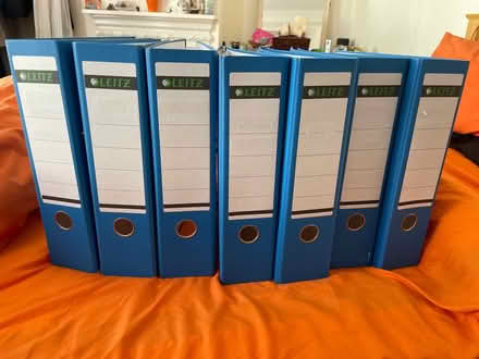 Photo of free A4 lever arch files (Dorchester DT1) #1