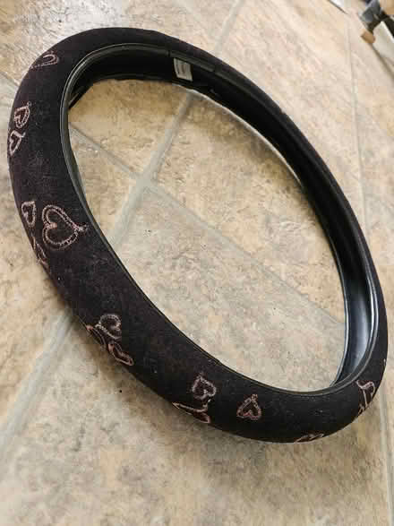 Photo of free Steering wheel cover (Near the experimental farm) #1