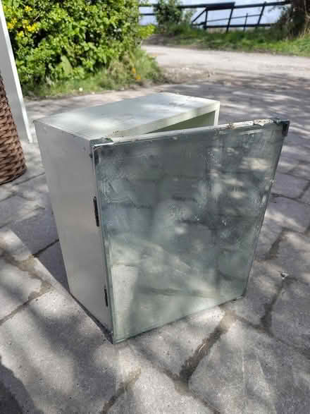 Photo of free Small mirror bathroom cabinet (Pensby CH61) #1