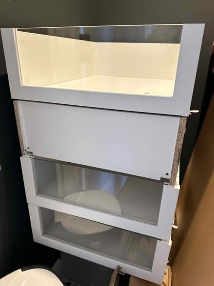 Photo of free IKEA Komplement Glass Fronted Draws (W14) #1