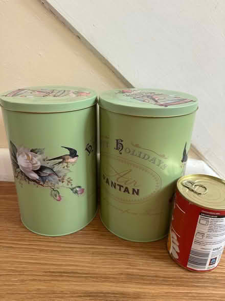 Photo of free 2 x tins (Old Woking GU22) #1