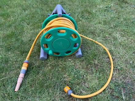 Photo of free Hozelock hosepipe and reel set in good condition (Lower Earley RG6) #1
