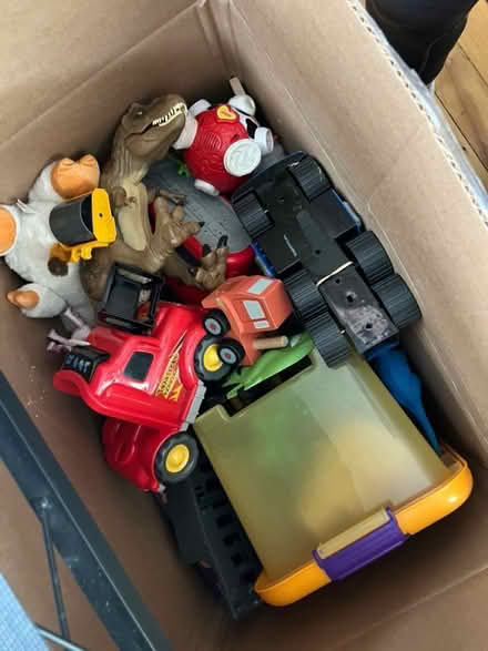 Photo of free Box of random toys (Woburn) #1