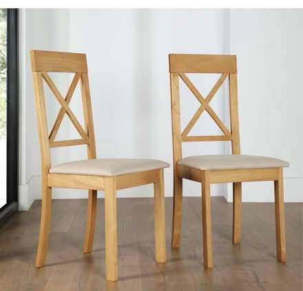 Photo of 4 dining room chairs (Oswestry SY11) #1
