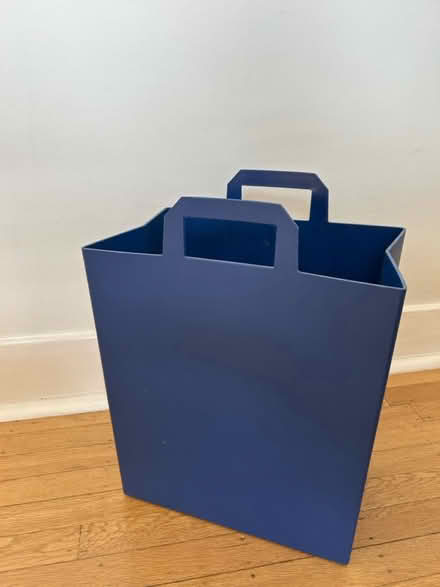 Photo of free Re:bin Blue Recycling Bin (East Queen Anne, Seattle) #2