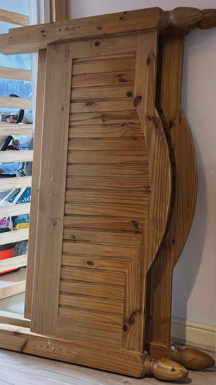 Photo of free Double bed frame and mattress (Fleetwood FY7) #2