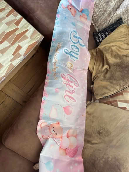 Photo of free Baby gender reveal / shower items (Artane) #1