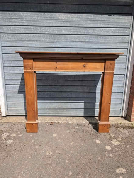 Photo of free Wooden Mantel piece (walberton) #1