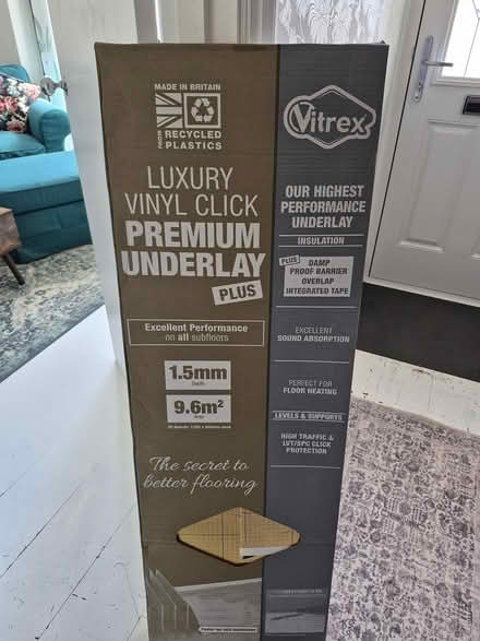 Photo of free half pack of LVT underlay (Aldershot GU12) #1