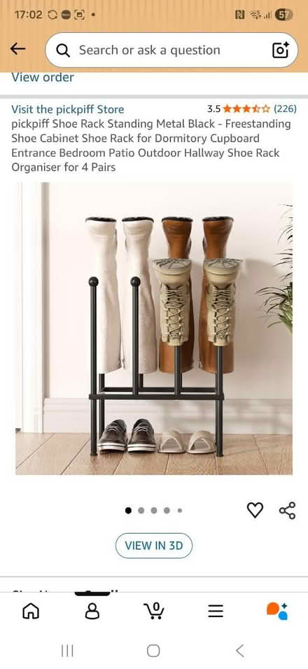 Photo of free Boot/shoe stand (TW8) #1
