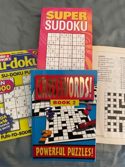 Photo of free puzzle books (Wickwar GL12) #1