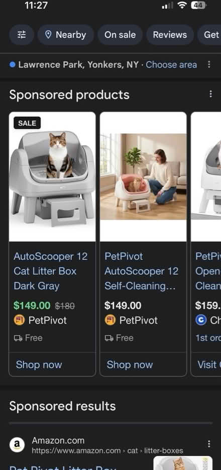 Photo of free Pet pivot Automatic Cat Litter Box (Bronxville/Yonkers) #2