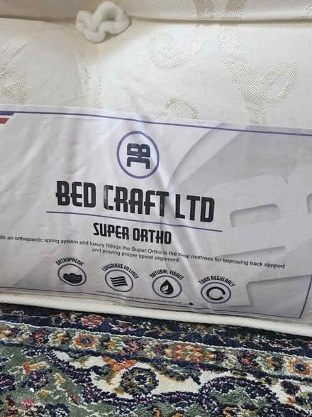 Photo of free Double Mattress As New (Britannia Wharf BD16) #3