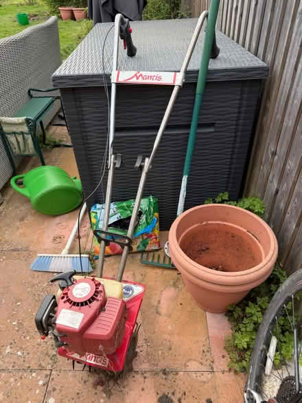 Photo of free Mantis two stroke rotavator / tiller (Ely CB6) #2