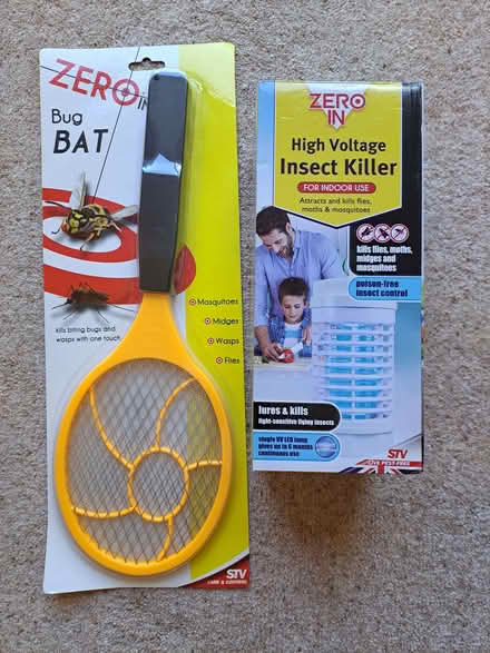 Photo of free Zero In Bug Bat and Zero In High Voltage Insect Killer (Molesey KT8) #1