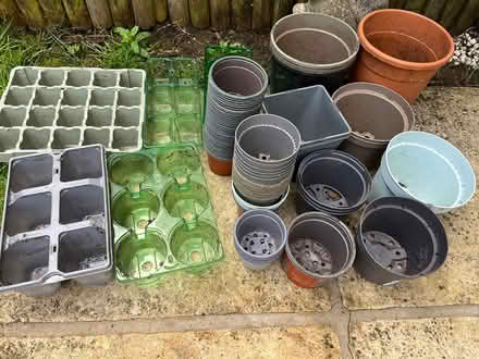 Photo of free Plant pots and trays (Kingsholm) #1