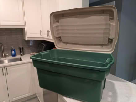Photo of free Assorted plastic bins (Hazeldean/Castlefrank area) #3