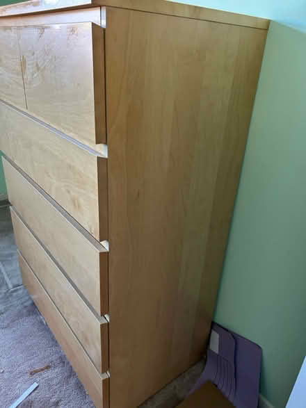 Photo of free IKEA Malmo 6 drawer chest (AL3 near Waitrose) #4