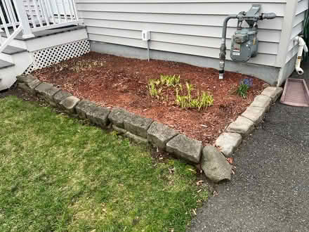 Photo of free Retaining wall stones (Peabody) #1