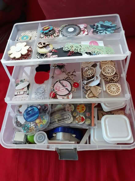 Photo of free Crafting materials and boxes (Penzance TR18) #2