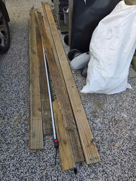 Photo of free Decking Boards x4 (Hertford, SG14) #1