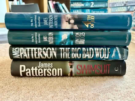 Photo of free Assorted James Patterson hardbacks (Walkwood B97) #1
