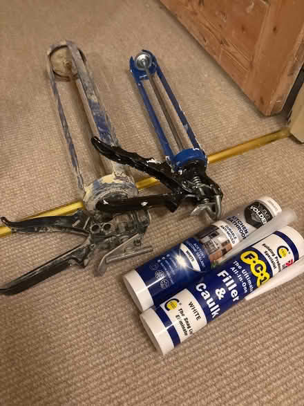 Photo of free Caulk and caulk guns (E9) #1