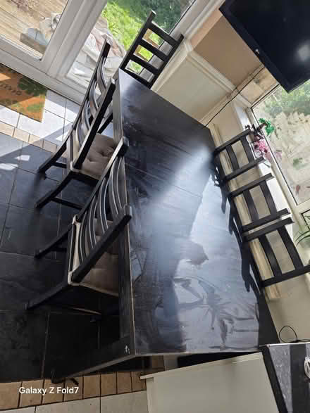 Photo of free Ding Table and Six Chairs (Southport PR9) #2