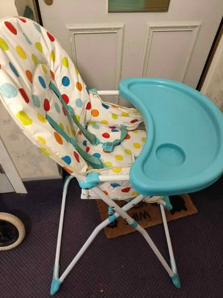 Photo of free High Chair with table (Gorgie EH11) #2